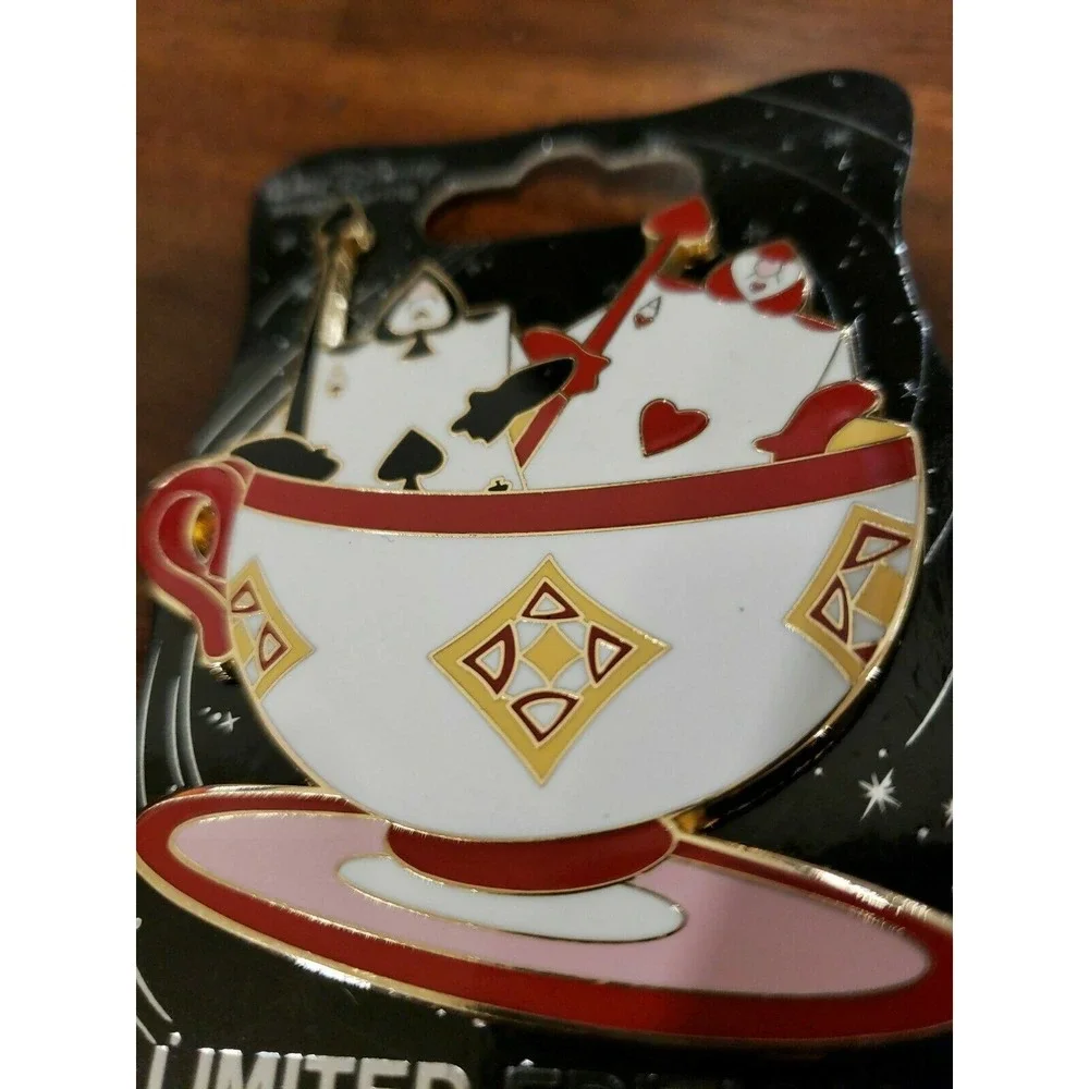 Disney Pin Alice‎ Wonderland Card Painters WDI Mad Tea Party Cast LE 250 110653